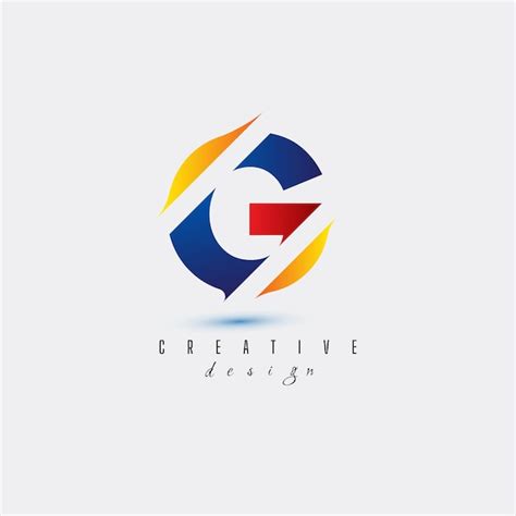 Premium Vector Creative Colorful Letter G Logo With Leading Lines And Road Concept Design