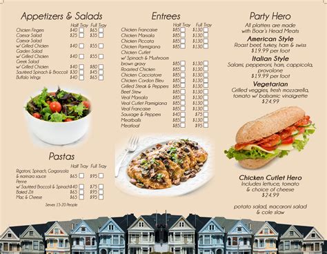 CATERING MENU – Neighborhood Deli