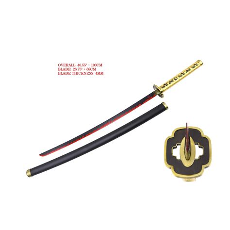 Demon Slayer Yoriichi Tsugikuni Metal Katana Sword Nextleveluk