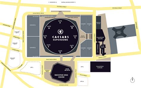 Caesars Superdome Parking - My Parking Tip | TSR