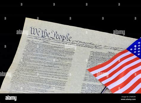 American Constitution The United States Stock Photo Alamy