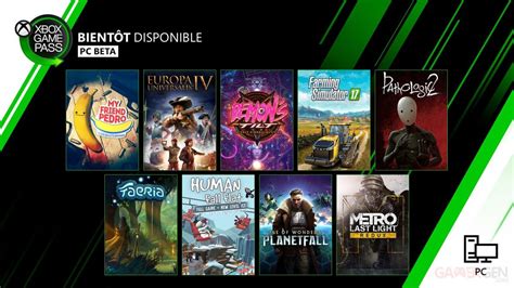 Xbox Game Pass Neuf Jeux Pc En Approche Pour Décembre Gamergencom