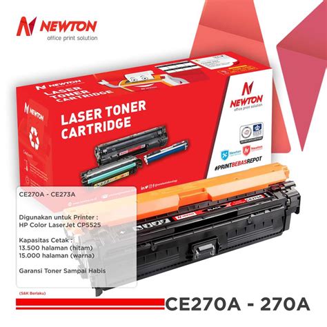 Newton Toner CE270A - 270A - Black