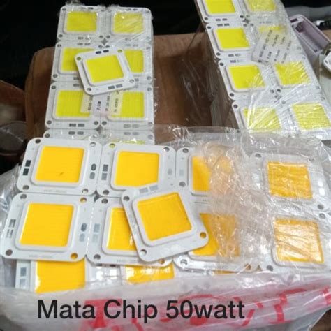 Jual Mata Led Pju Cobra 50w 50 Watt Chip Led COB Sorot 50watt Jakarta