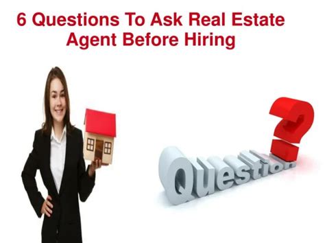 Ppt Questions To Ask An Estate Agent Before Sele Property Powerpoint