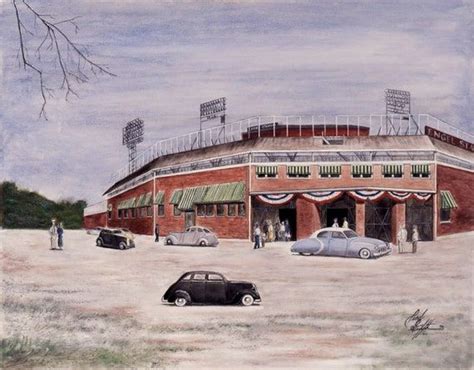 Baseball Art Historic Engel Stadium Print Chattanooga Etsy In