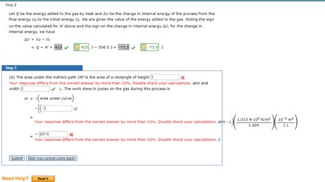 Solved Tutorial Exercise A Gas Expands From I To F In The