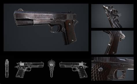 ArtStation - M911 Gun Modelling