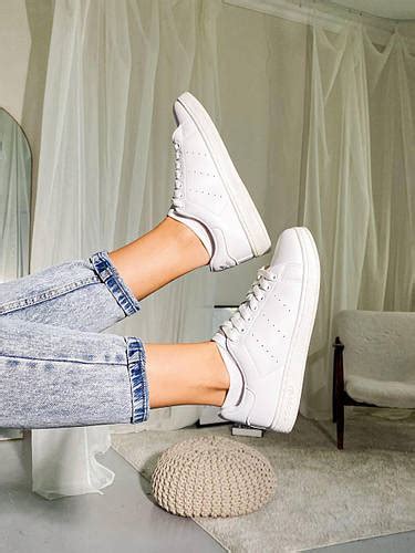 Женские кроссовки Adidas Stan Smith All White кожаные Адидас стэн смит ...
