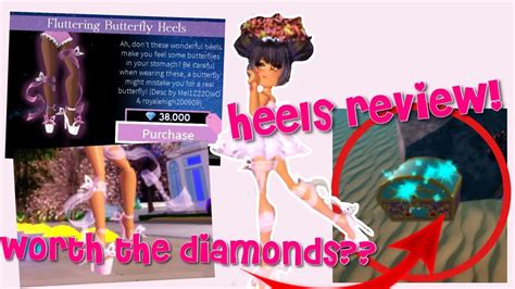 Reviewing The Fluttering Butterfly Heels Worth The Diamonds Chest