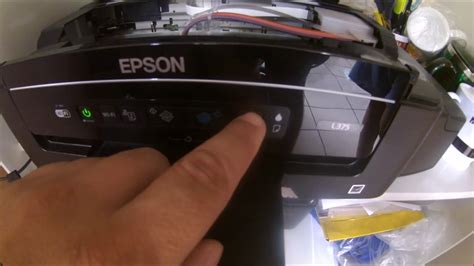 Como Limpar o Cabeçote da Impressora EPSON L375 L395 pelo painel sem