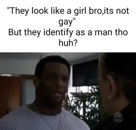 They Look Like A Girl Bro Its Not Gay But They Identify As A Man Tho
