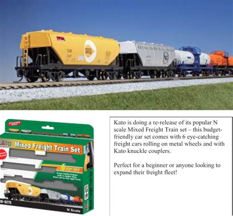 N Scale Mixed Freight Train Set – TexNrails.com