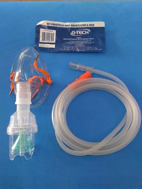 Kit Nebulização Inalador G tech Infantil Parcelamento sem juros