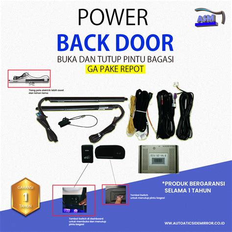 Power Back Door Pintu Bagasi Elektrik Toyota Alphard