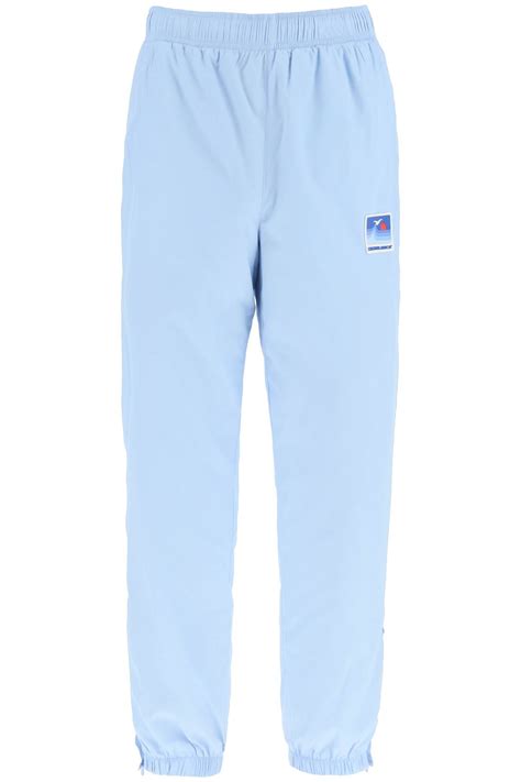 Casablanca Casa Wave Shell Suit Track Trousers In Azure Modesens