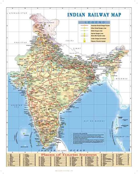 India Train Map Hd Pdf