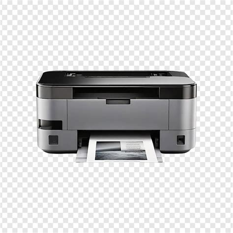 Premium PSD Printer Isolated On Transparent Background