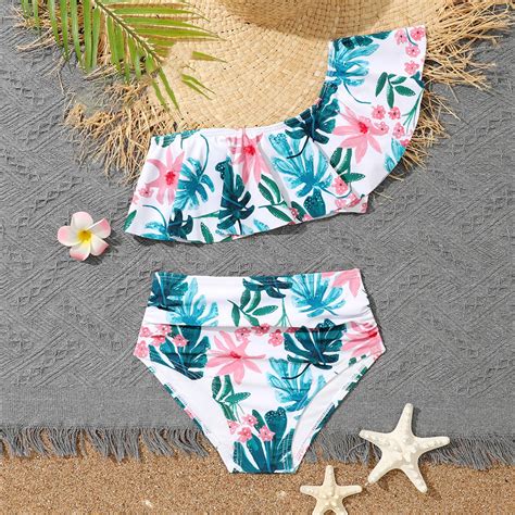 Kayannuo Swimsuit Girls Clearance Baby Swimsuit Months Years Girl S Bikini Set Ruffled One