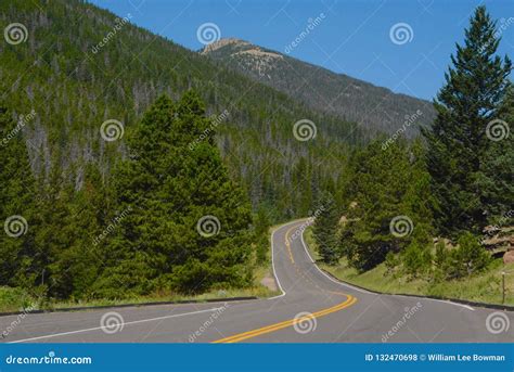 Trail Ridge Road In Rocky Mountain National Par Stock Photo Image Of