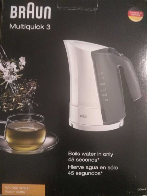 Электрический чайник Braun WK300 новый: 1 250 грн. - Электрочайники ...