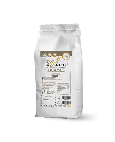 Profumata 240 Farina Tipo 1 Con Germe Di Grano Per Pane E Focaccia