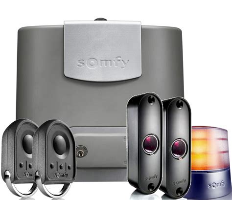 Комплект привода Elixo 500 3S RTS комфорт Somfy для откатных ворот до ...