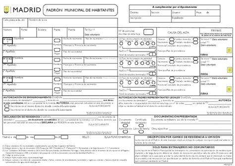 Hoja Para Empadronarse Pdf Docer Ar Ed