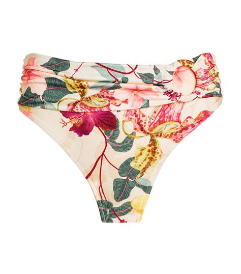 PatBO Hibiscus Cheeky Bikini Bottoms Harrods AU