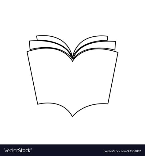 Book logo Royalty Free Vector Image - VectorStock