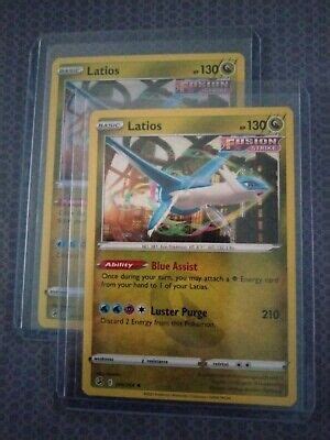 Pok Mon Tcg Latios Fusion Strike Regular Rare Nm Mint