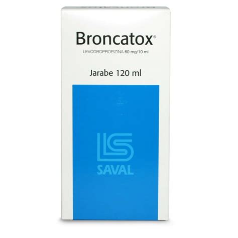 Broncatox jarabe x 120 ml Farmacias Bühler Osorno