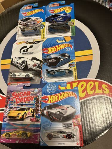 Hot Wheels Ford Gt Super Treasure Hunt Zamac Gulf Gt Turismo Lot