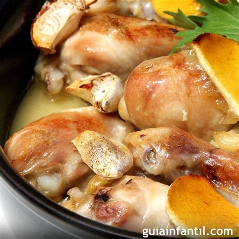 Pollo al Ajillo con Limón de la Abuela Delicioso y Tradicional