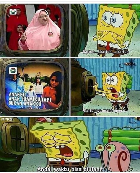 meme spongebob indonesia