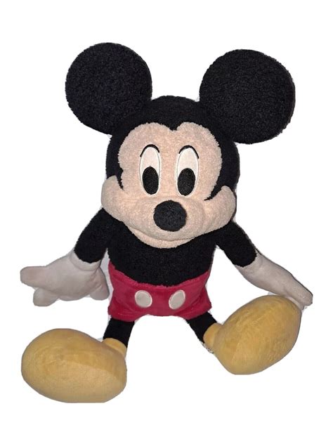 MICKEY MOUSE PLUSH DISNEYLAND WALT DISNEY WORLD 16" MICKEY MOUSE ...