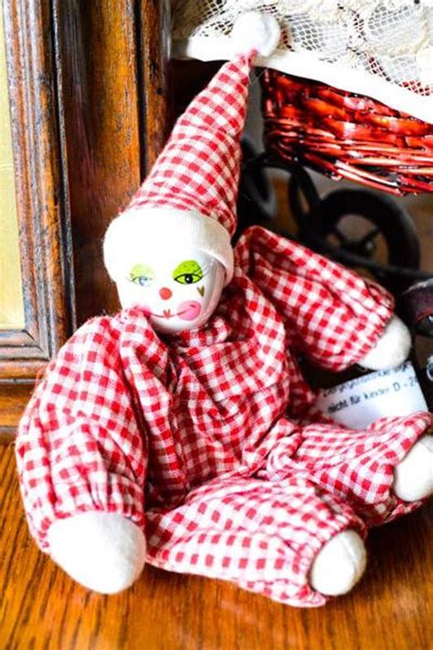 Колекційна лялька! клоун,арлекін! німеччина! — ціна 125 грн у каталозі ...