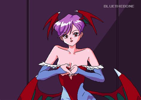 Animation Lilith X Morrigan Ds By Bluethebone Hentai Foundry