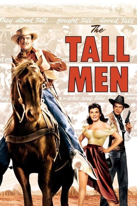 The Tall Men (1955) - Posters — The Movie Database (TMDB)