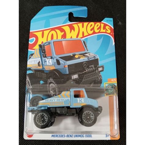 Jual Hot Wheels Mercedes Benz Unimog L Biru Shopee Indonesia