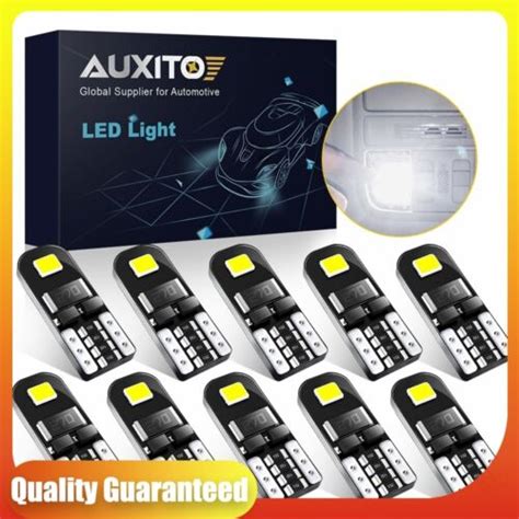 Auxito T Led License Plate Light Interior Bulbs K White W W