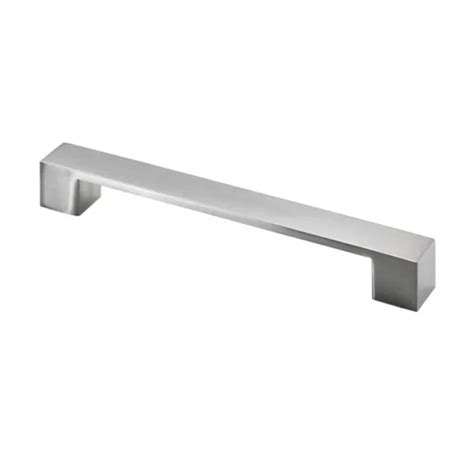 Hettich M Belgriff Zinkdruckguss Edelstahl Optik Ba Mm Schrankgriff