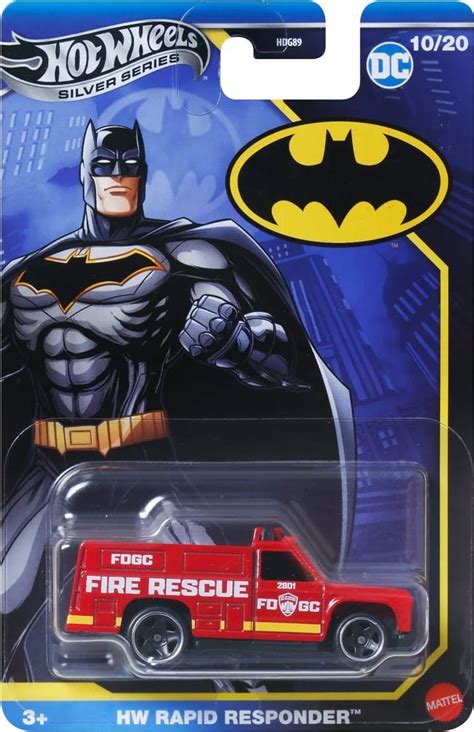 Hot Wheels Silver Batman HW Rapid Responder 10 20 Collectify