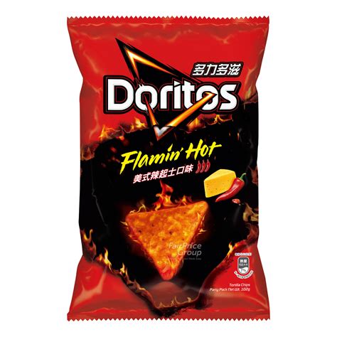 Doritos Tortilla Chips Flaming Hot NTUC FairPrice