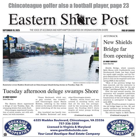 Eastern Shore Post | August 8, 2025 - Eastern Shore Post