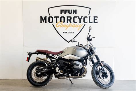 2023 BMW R NineT Scrambler Granite Gray Metallic FFUN Motorcycle