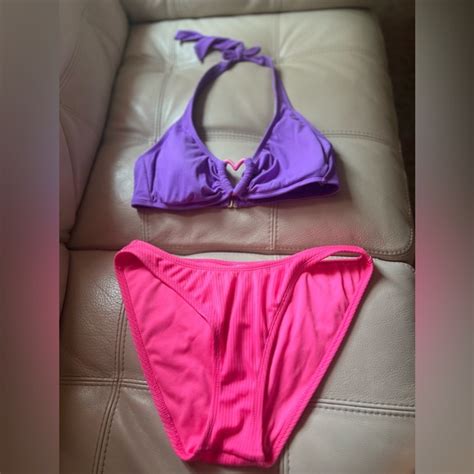 Wild Fable Swim Wild Fable Purple Heart Bikini Poshmark