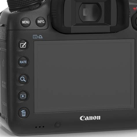 Digital Camera Canon Eos 3d Model