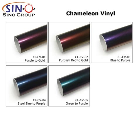 CL CV Chamäleon Farbe Ändern Autoverpackungs Vinylfolie SINO VINYL