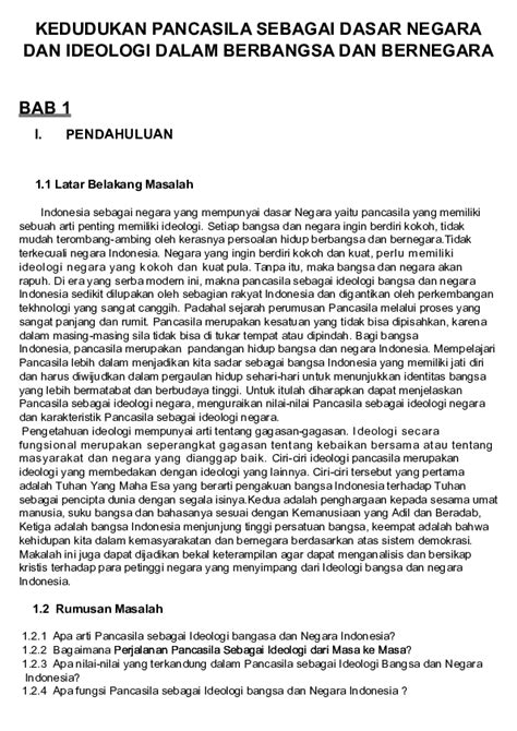 Doc Makalah Pancasila Nurul Ghufron